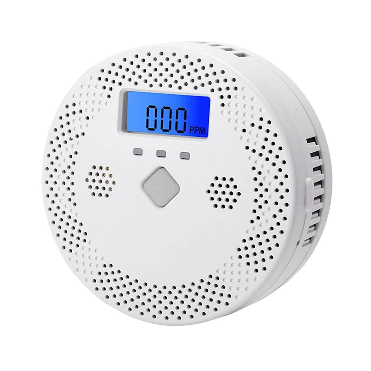 Continuous CO Monitoring With 70dB+ Audible And Visual Alarm At 128ppm Threshold