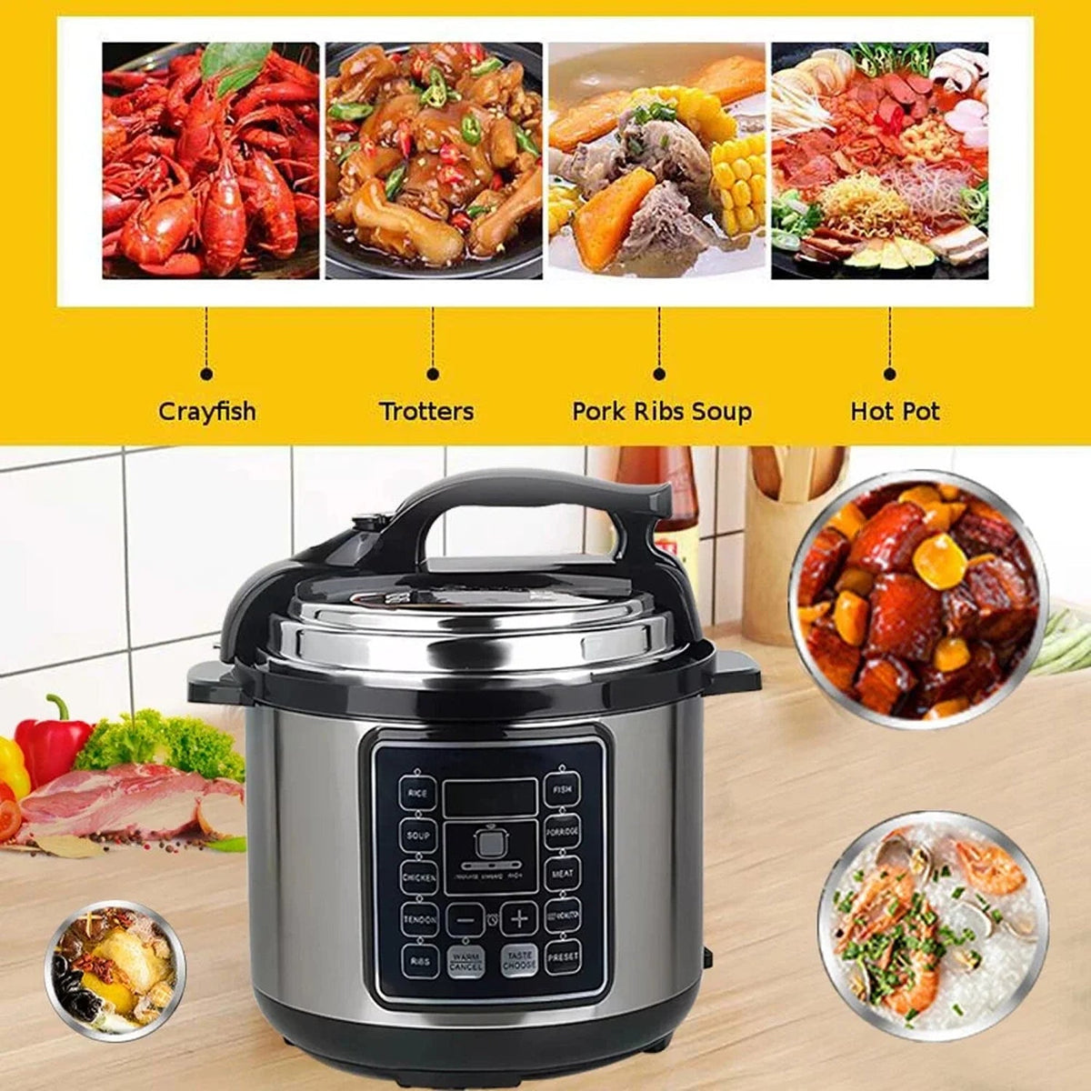 PresCooki 70% Cooking Time Reduction