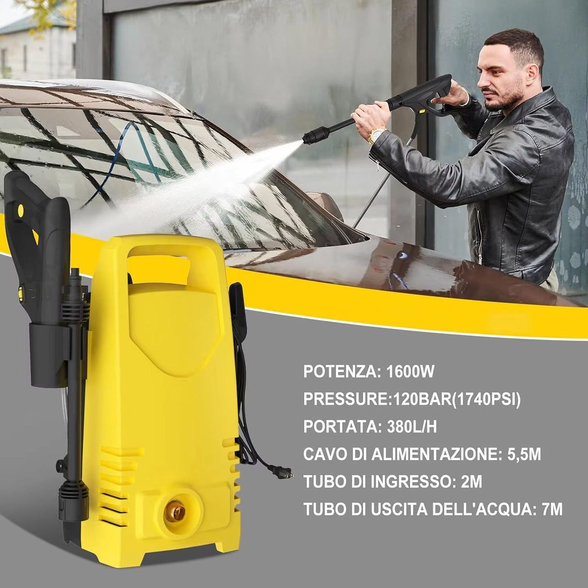 PresWaci 1600W Motor