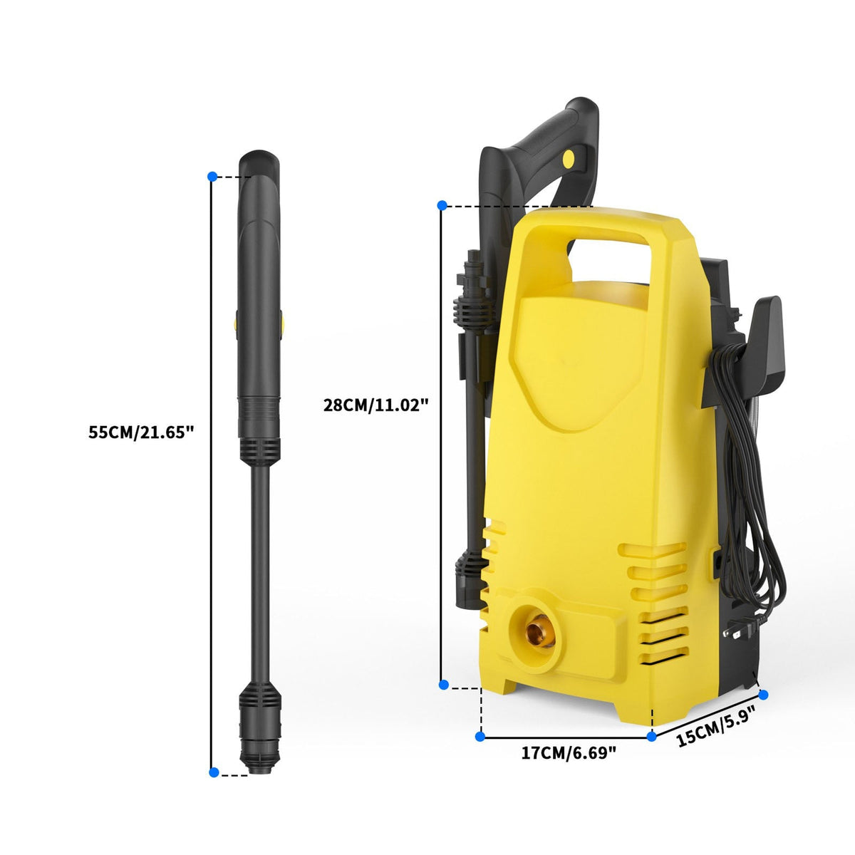 PresWaci 1600W Motor