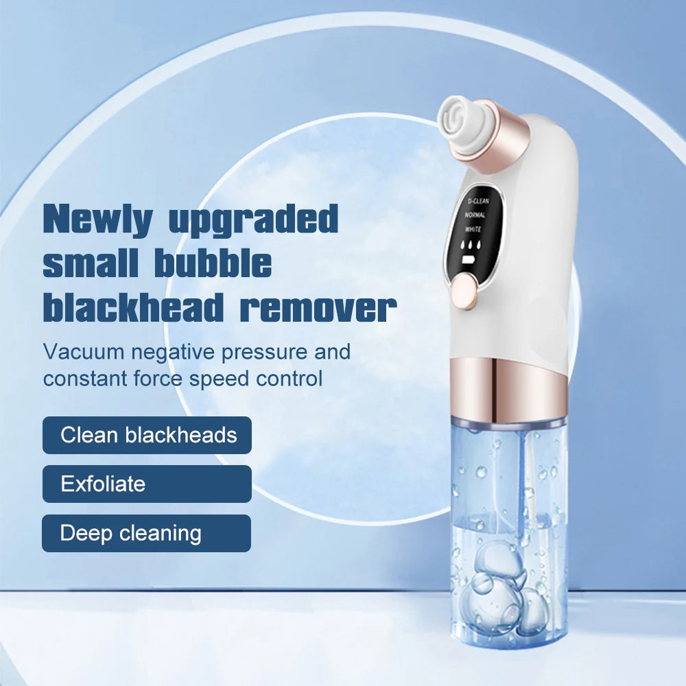 PurePreti Vacuum Pore Cleaner – 5 Suction Levels, 4 Replaceable Probes & USB Rechargeable