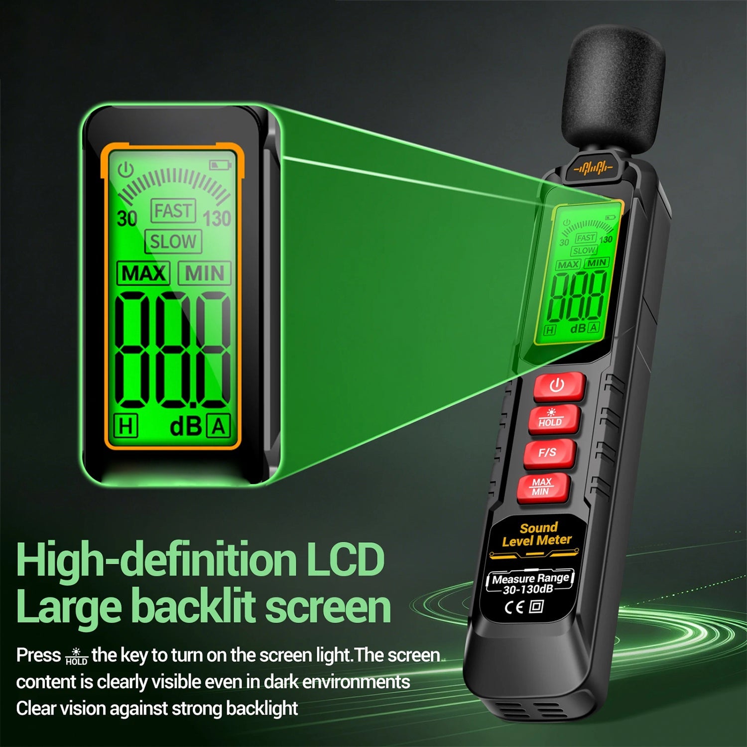RebasGre 30 To 130dB Wide Range