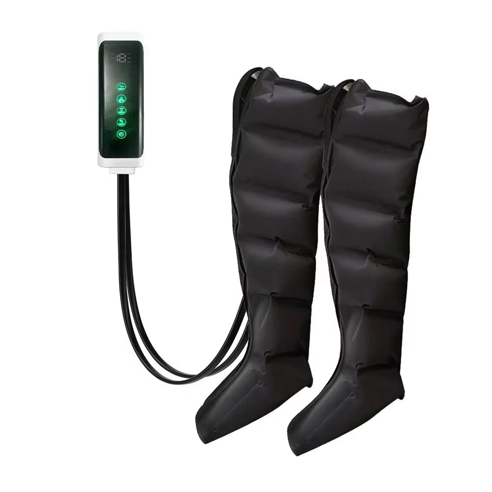 ReliaLeg Air Compression Boots with 9 Massage Modes, 3-Speed Intensity, 360° Coverage and Intuitive LED Touch Screen