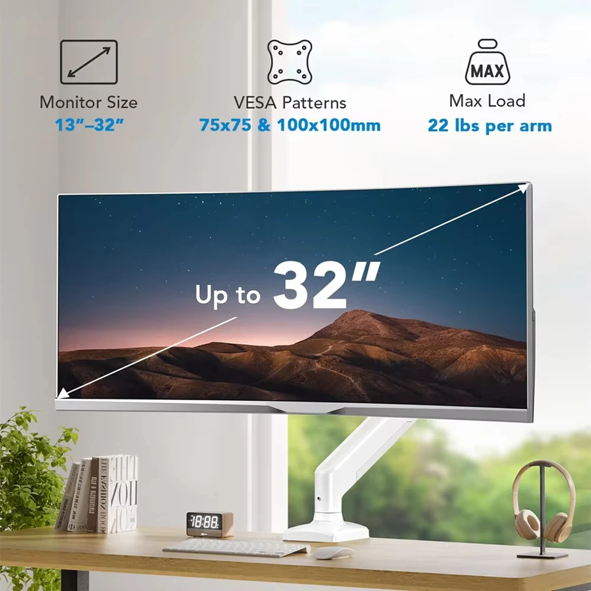 RelleDane - Mount Any 13–32-Inch Monitor