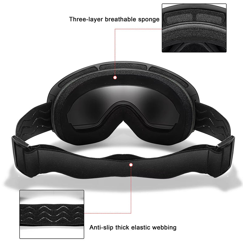 RosGlaco Ski Goggles