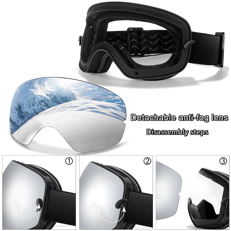 RosGlaco Ski Goggles