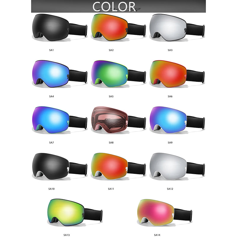 RosGlaco Ski Goggles