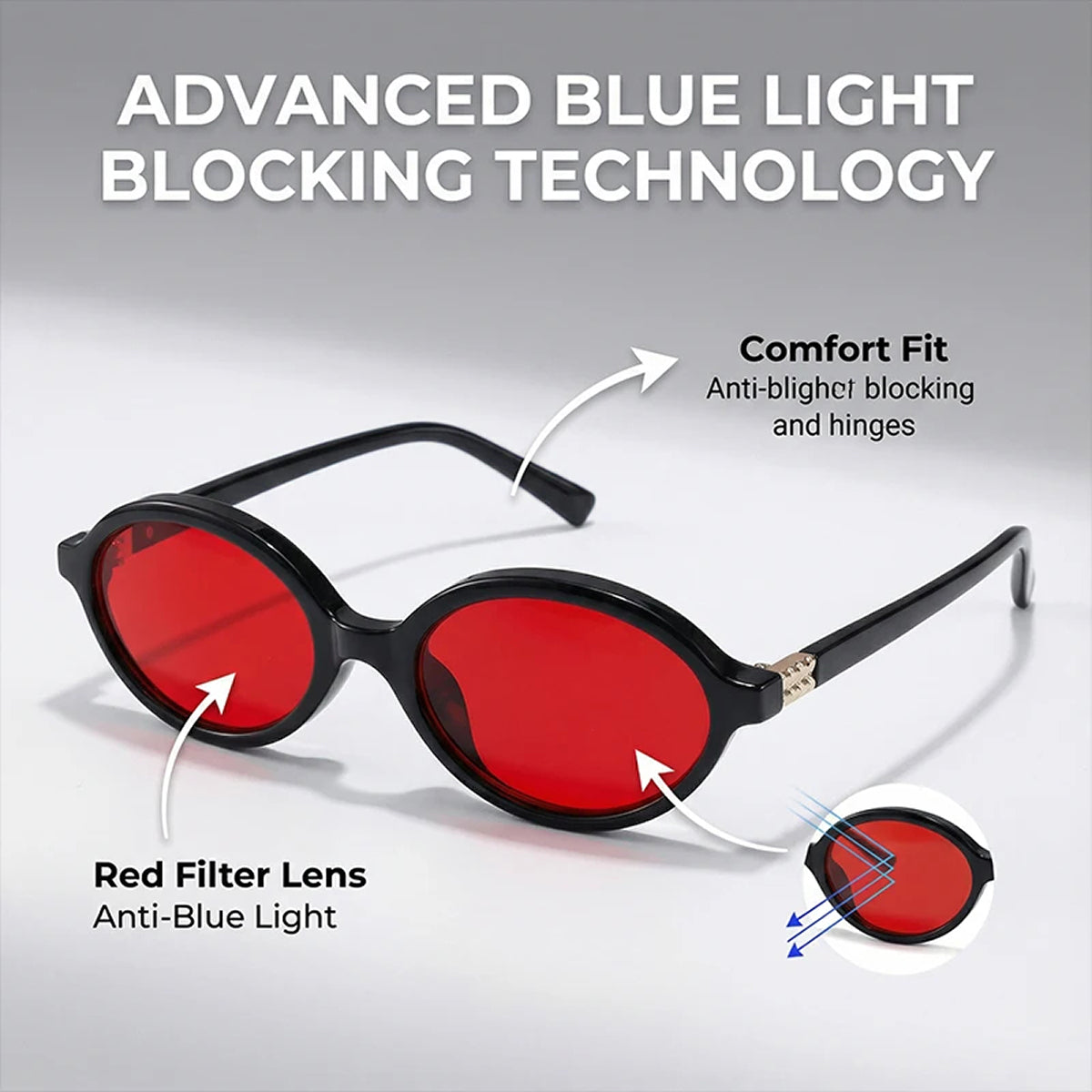 SatisGrad Blue light blocking rate from 20% to 90%