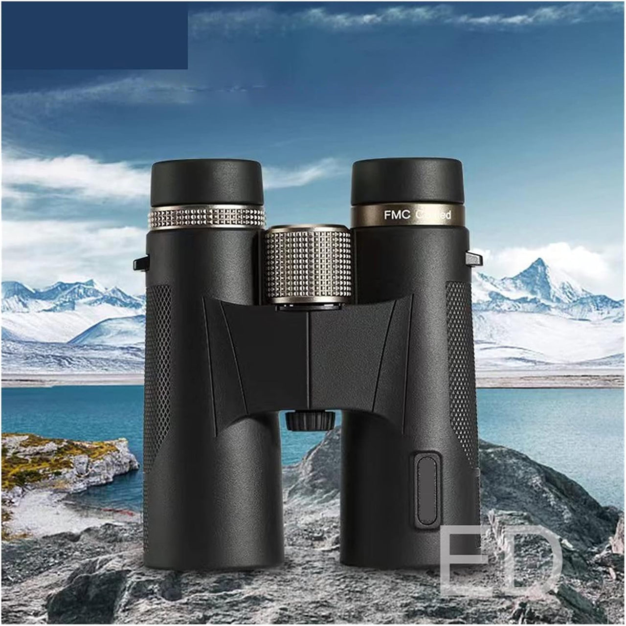 BinWicix 12x42 Hunting Binoculars – ED Glass, IP67 Waterproof & Red Coating High-Clarity Optics