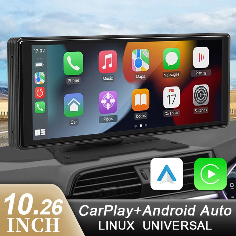 SciCarix Apple CarPlay And Android Auto Wired And Wireless On A 10.26-Inch Ultra-Wide Display