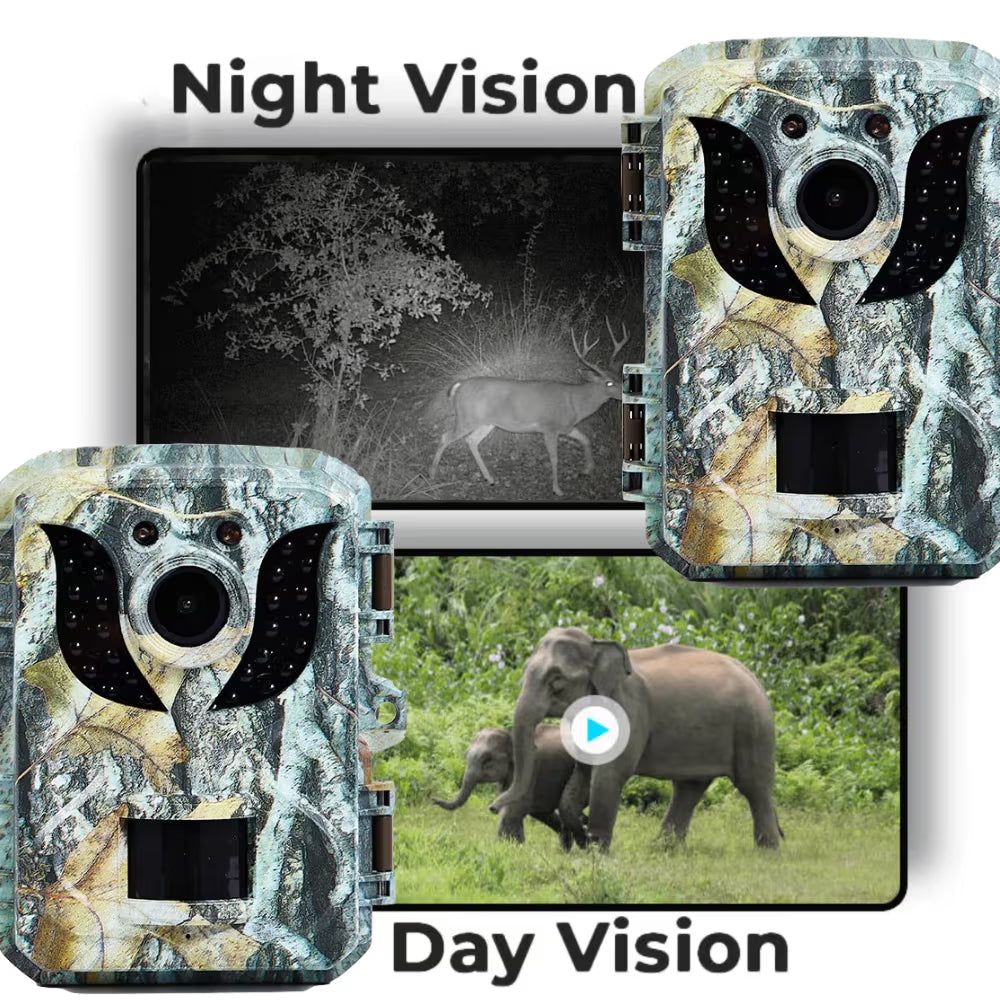 ScoXeCam 16MP Stealth Trail Camera – 940nm No-Glow IR, 0.2s Trigger & IP66 Waterproof Housing