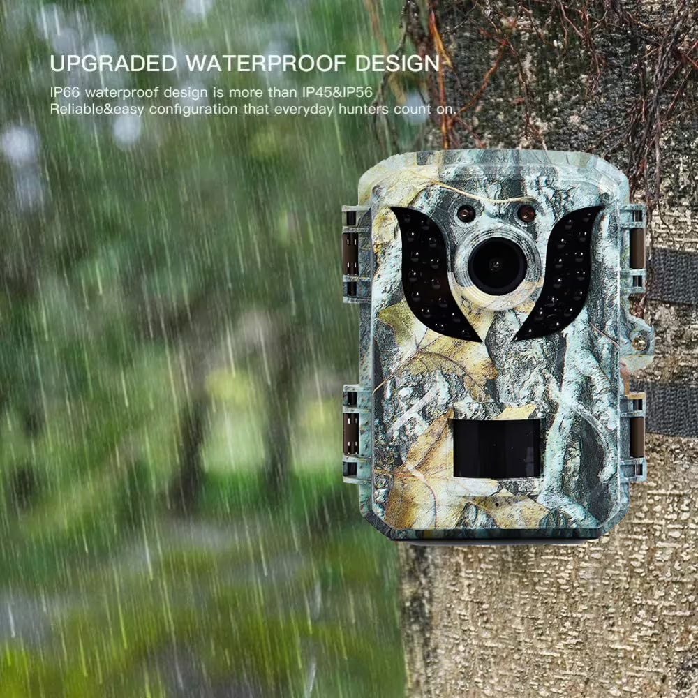 ScoXeCam 16MP Stealth Trail Camera – 940nm No-Glow IR, 0.2s Trigger & IP66 Waterproof Housing