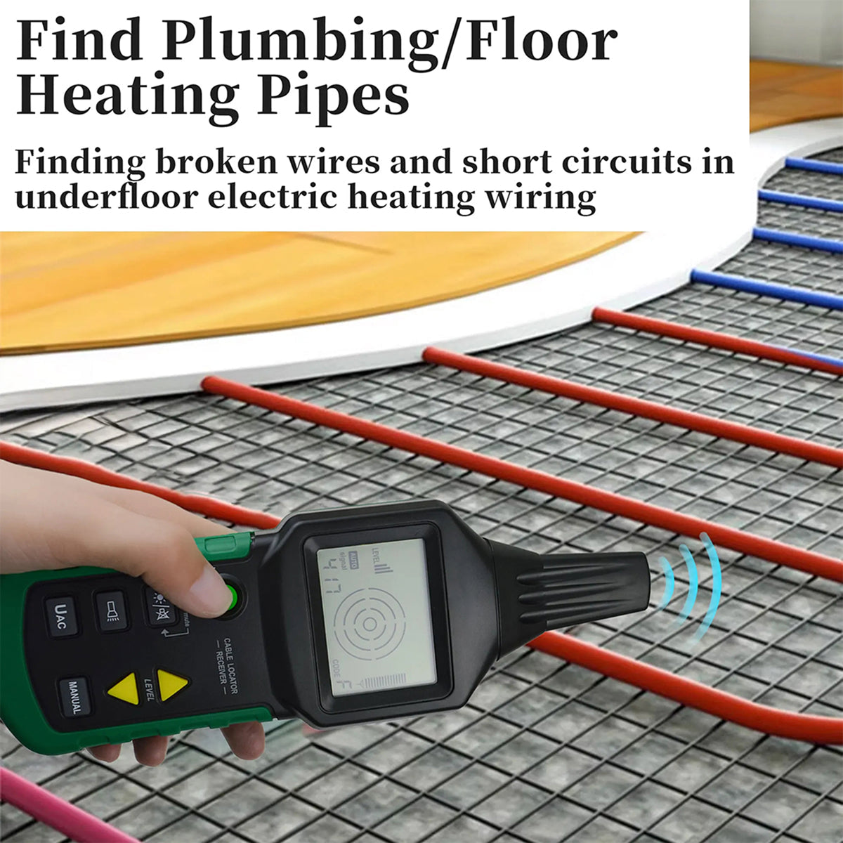 SelMigno Traces Live And Dead Cables, Conduit, And Metal Pipes In Walls, Floors, And Underground