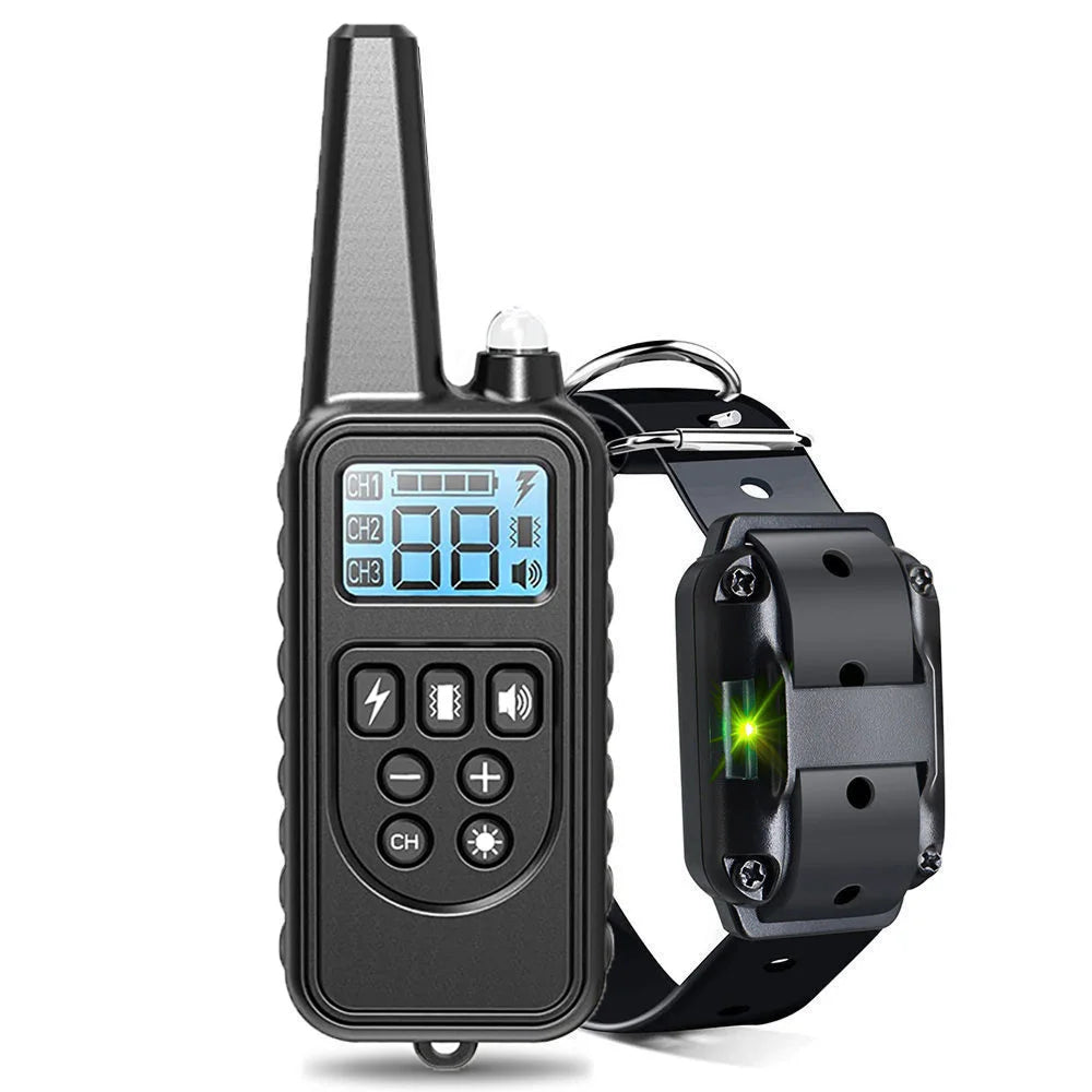 ShoKidex Smart Dog Training Collar – 2,600ft Range, 4 Humane Modes & IPX7 Waterproof for 3 Dogs