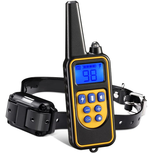 ShoKidex Smart Dog Training Collar – 2,600ft Range, 4 Humane Modes & IPX7 Waterproof for 3 Dogs