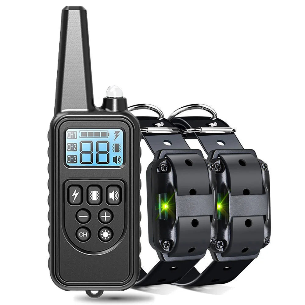 ShoKidex Smart Dog Training Collar – 2,600ft Range, 4 Humane Modes & IPX7 Waterproof for 3 Dogs