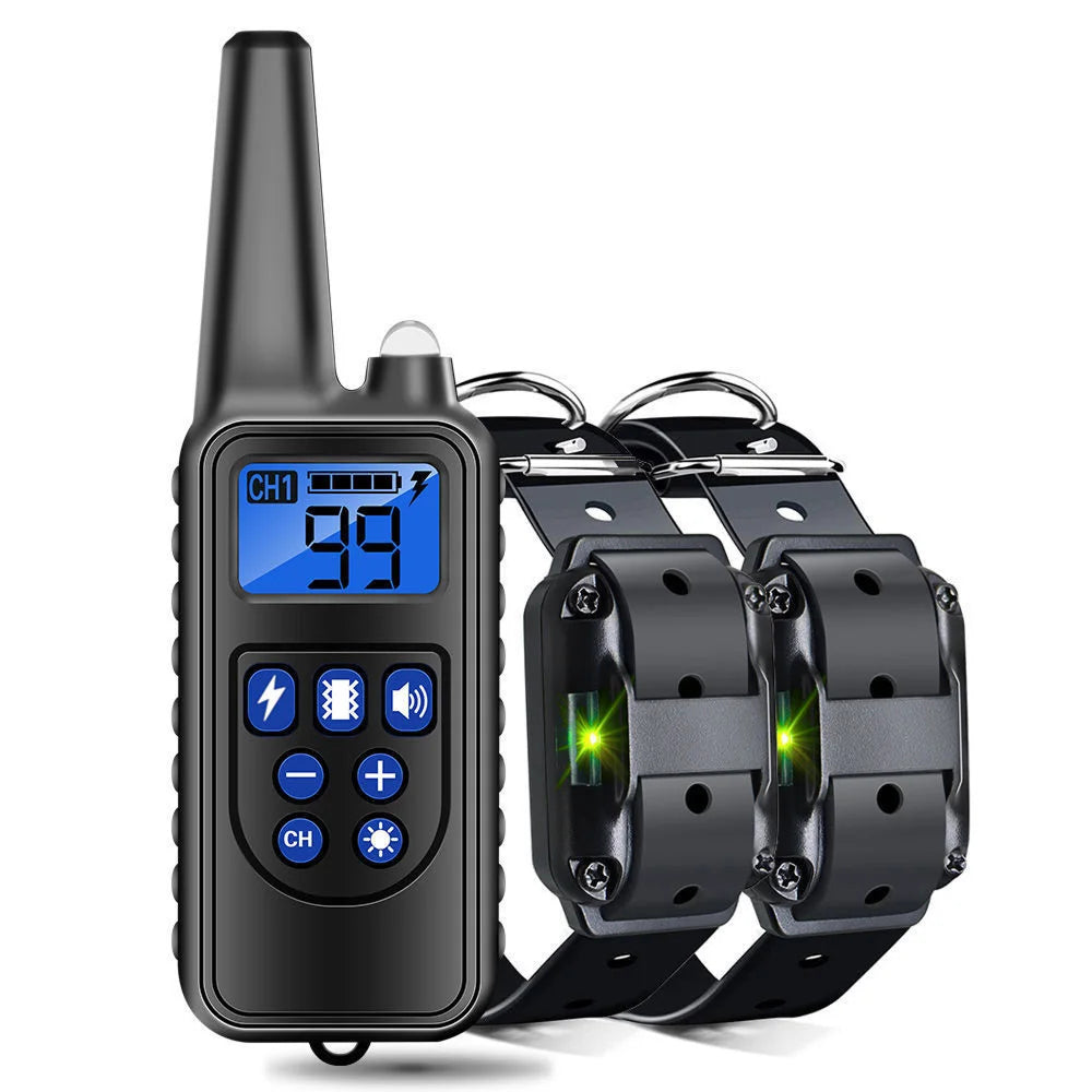 ShoKidex Smart Dog Training Collar – 2,600ft Range, 4 Humane Modes & IPX7 Waterproof for 3 Dogs