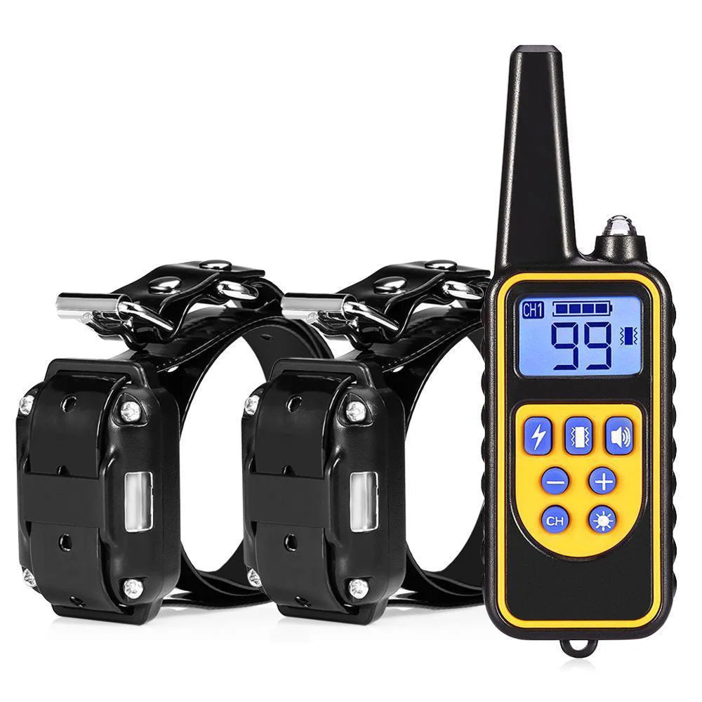ShoKidex Smart Dog Training Collar – 2,600ft Range, 4 Humane Modes & IPX7 Waterproof for 3 Dogs