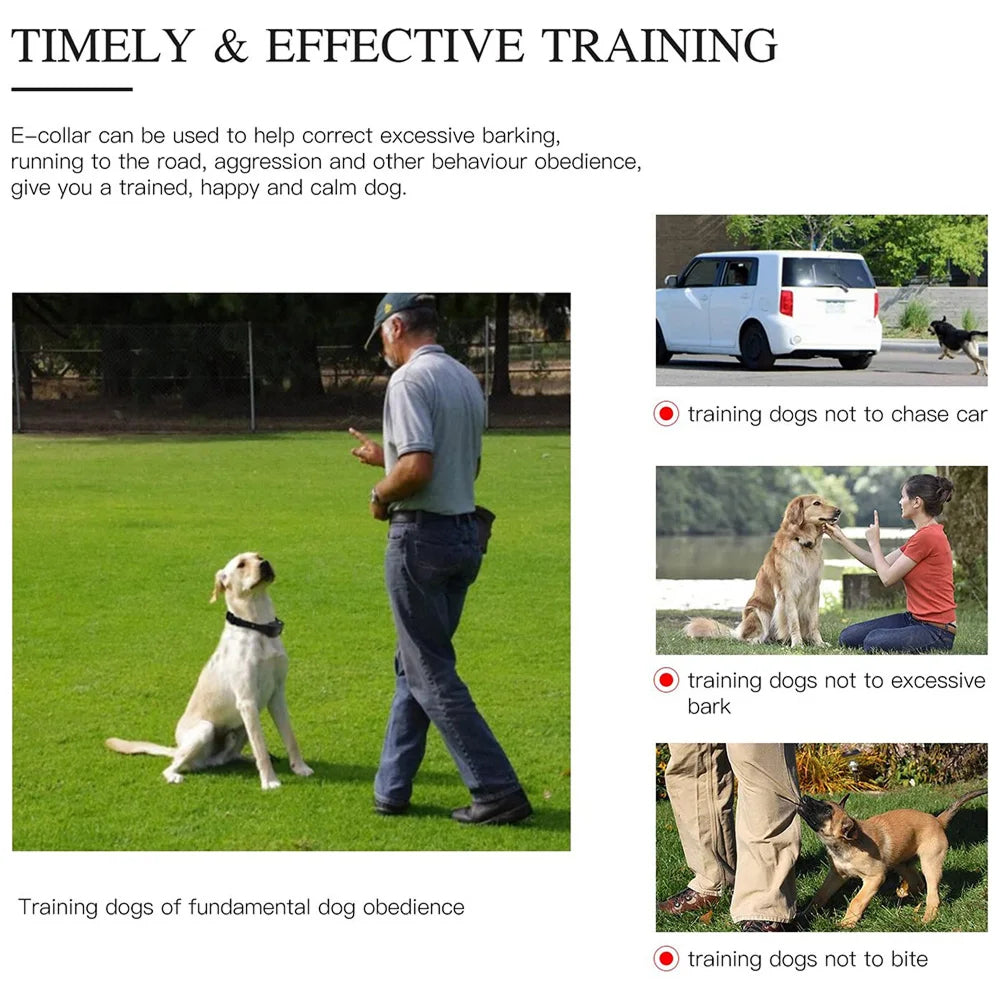 ShoKidex Smart Dog Training Collar – 2,600ft Range, 4 Humane Modes & IPX7 Waterproof for 3 Dogs