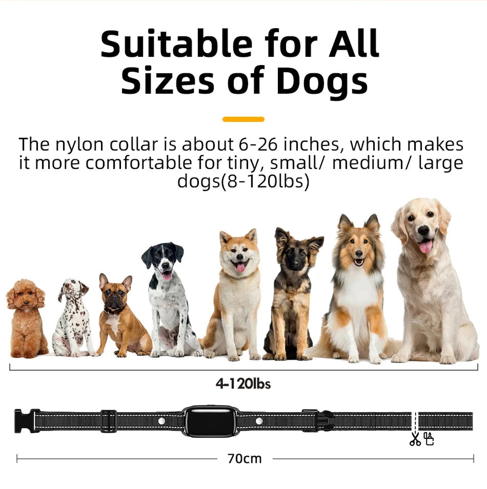ShoKidex Smart Dog Training Collar – 2,600ft Range, 4 Humane Modes & IPX7 Waterproof for 3 Dogs