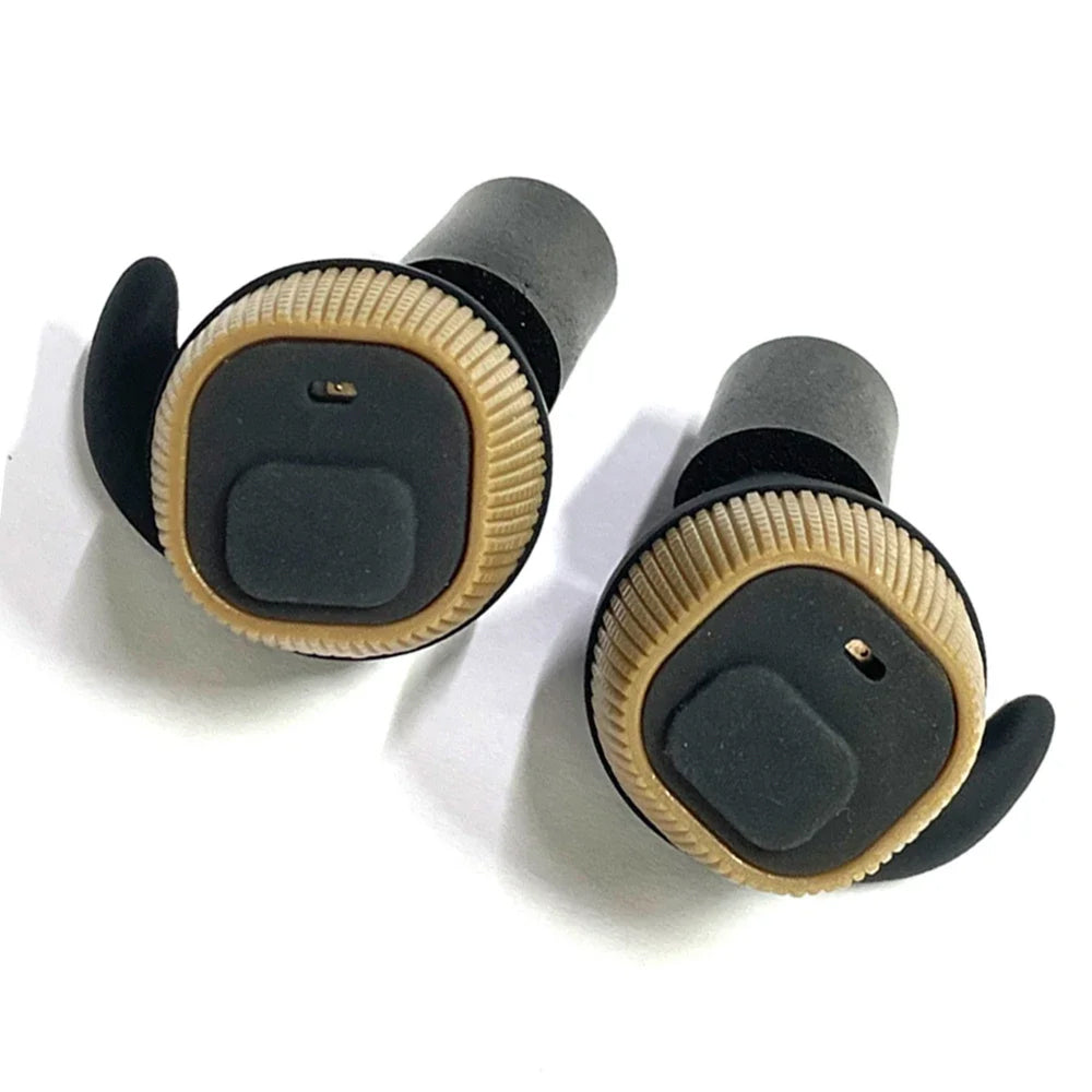 ShuxKiva Electronic Shooting Earplugs NRR 26 Sound Amplification & Noise Canceling