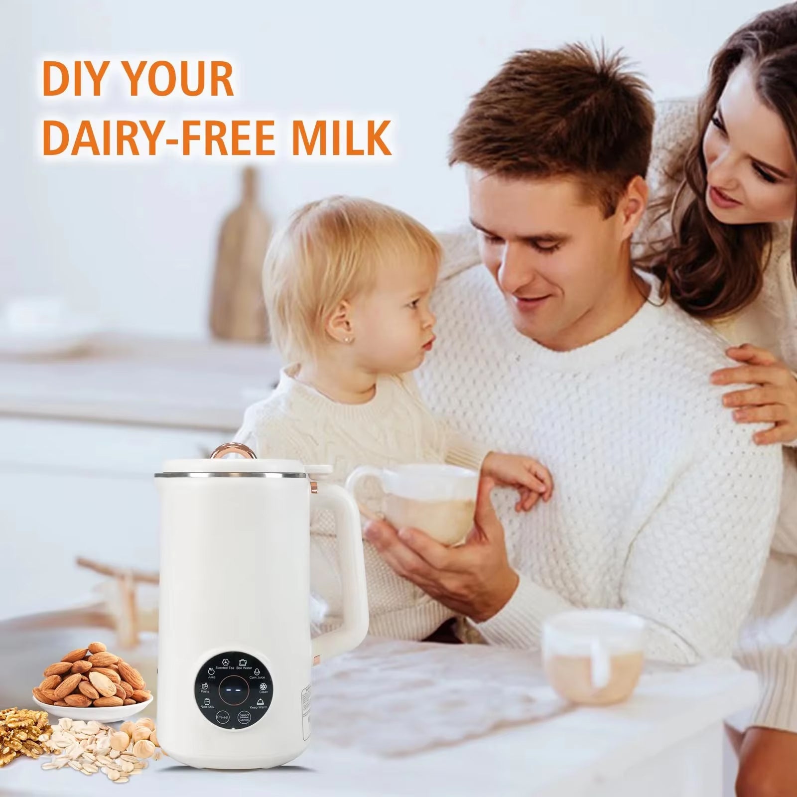 SipyPrep 6-in-1 Automatic – Smart One-Touch Programs, Self-Cleaning Mode & No-Soak Technology