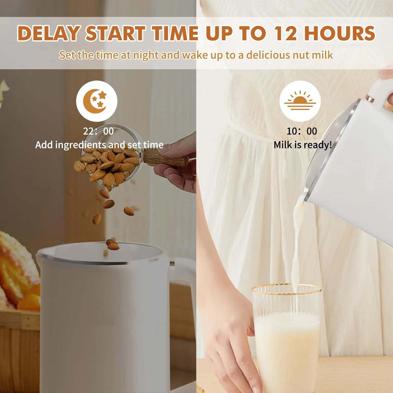 SipyPrep 6-in-1 Automatic – Smart One-Touch Programs, Self-Cleaning Mode & No-Soak Technology