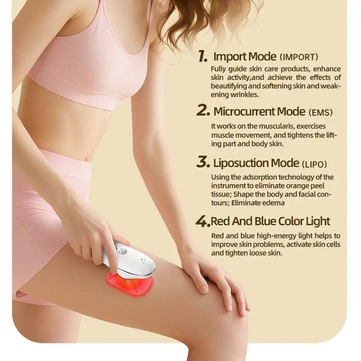 SkixHeni 5-in-1 Skin Tightening & Sculpting Device