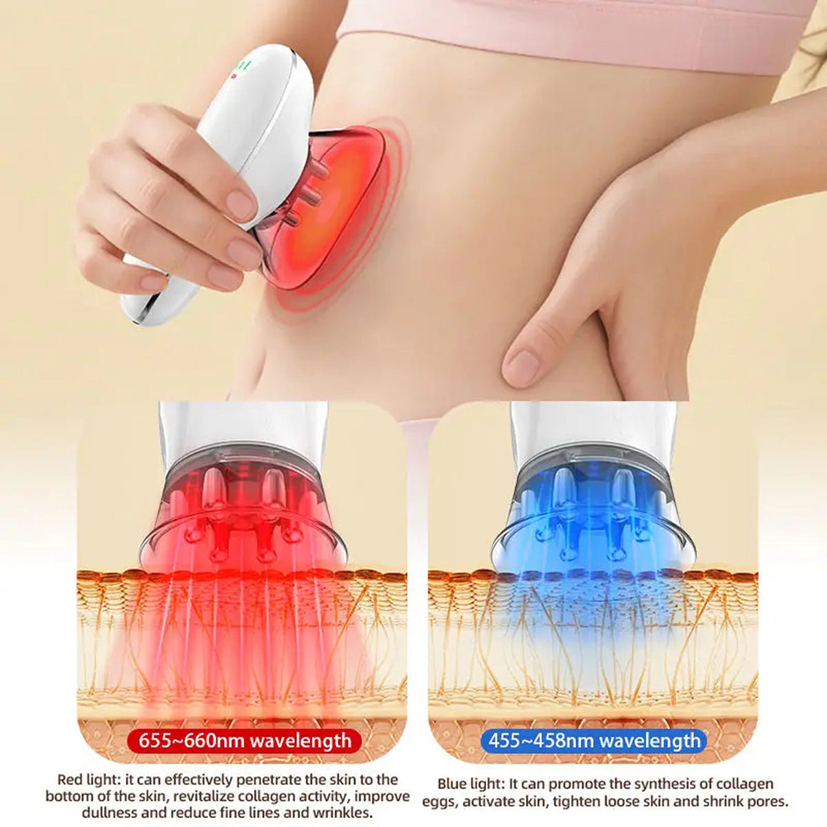 SkixHeni 5-in-1 Skin Tightening & Sculpting Device