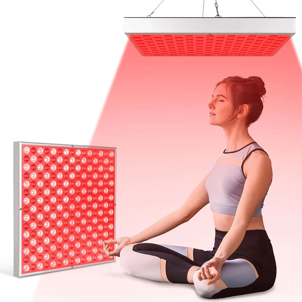SolisPani 45W Red Light Therapy Panel – 660nm & 850nm Dual Wavelength for Deep Tissue Recovery