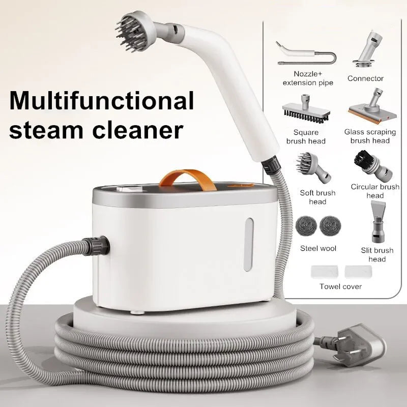 StemClix 1200W High-Temperature Steam Cleaner – 750ml Tank Sanitizer with Multi-Surface Attachments