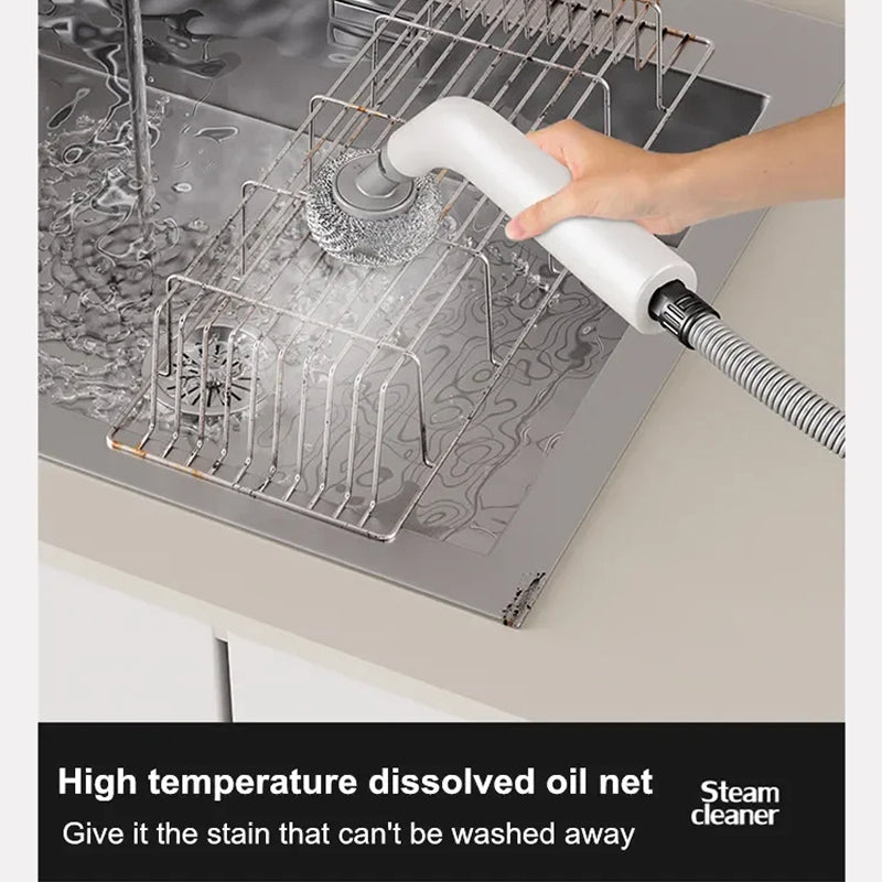 StemClix 1200W High-Temperature Steam Cleaner – 750ml Tank Sanitizer with Multi-Surface Attachments