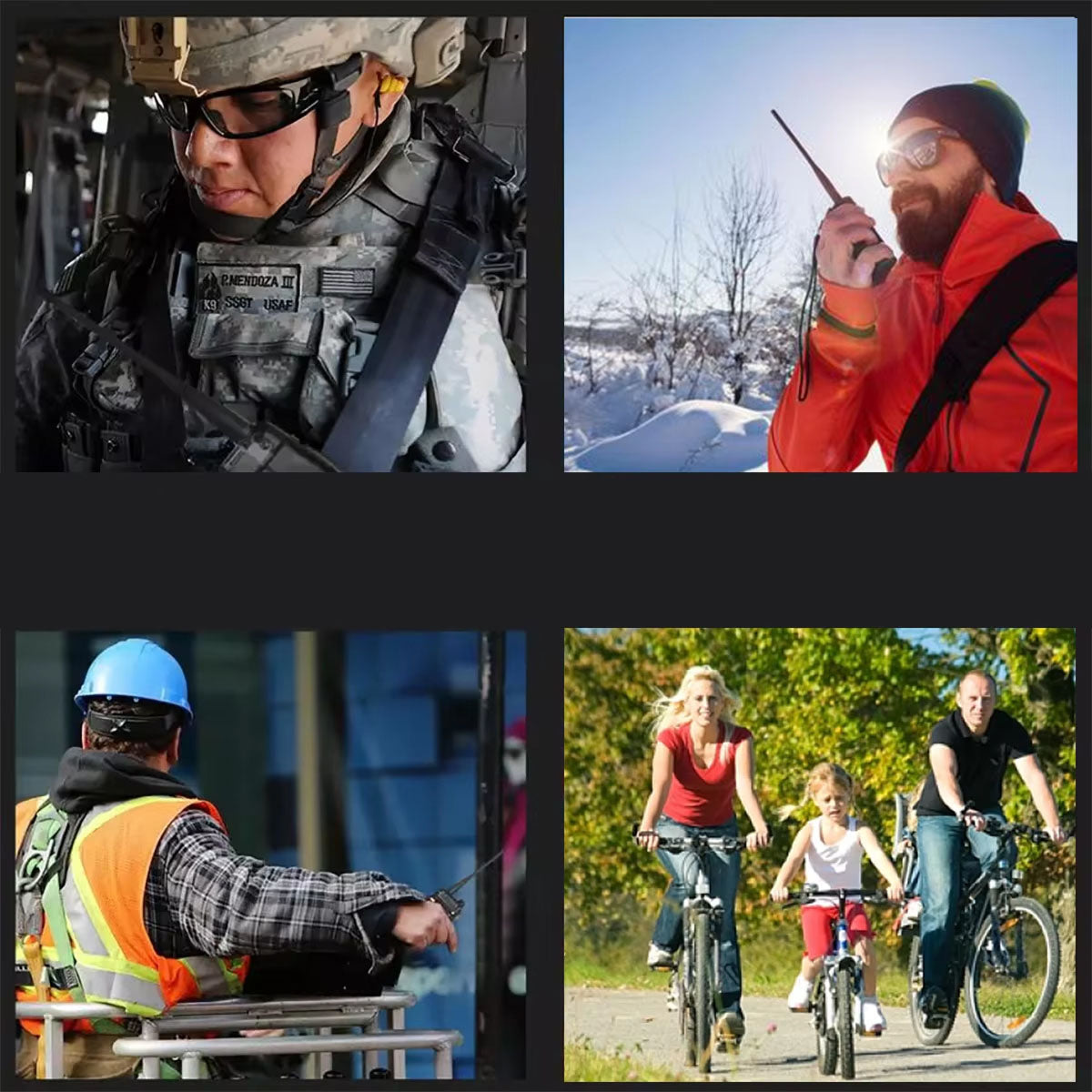 TalkoTake GMRS Two-Way Radio – Long Range Communication, 22 Channels & IP54 Weatherproof Design