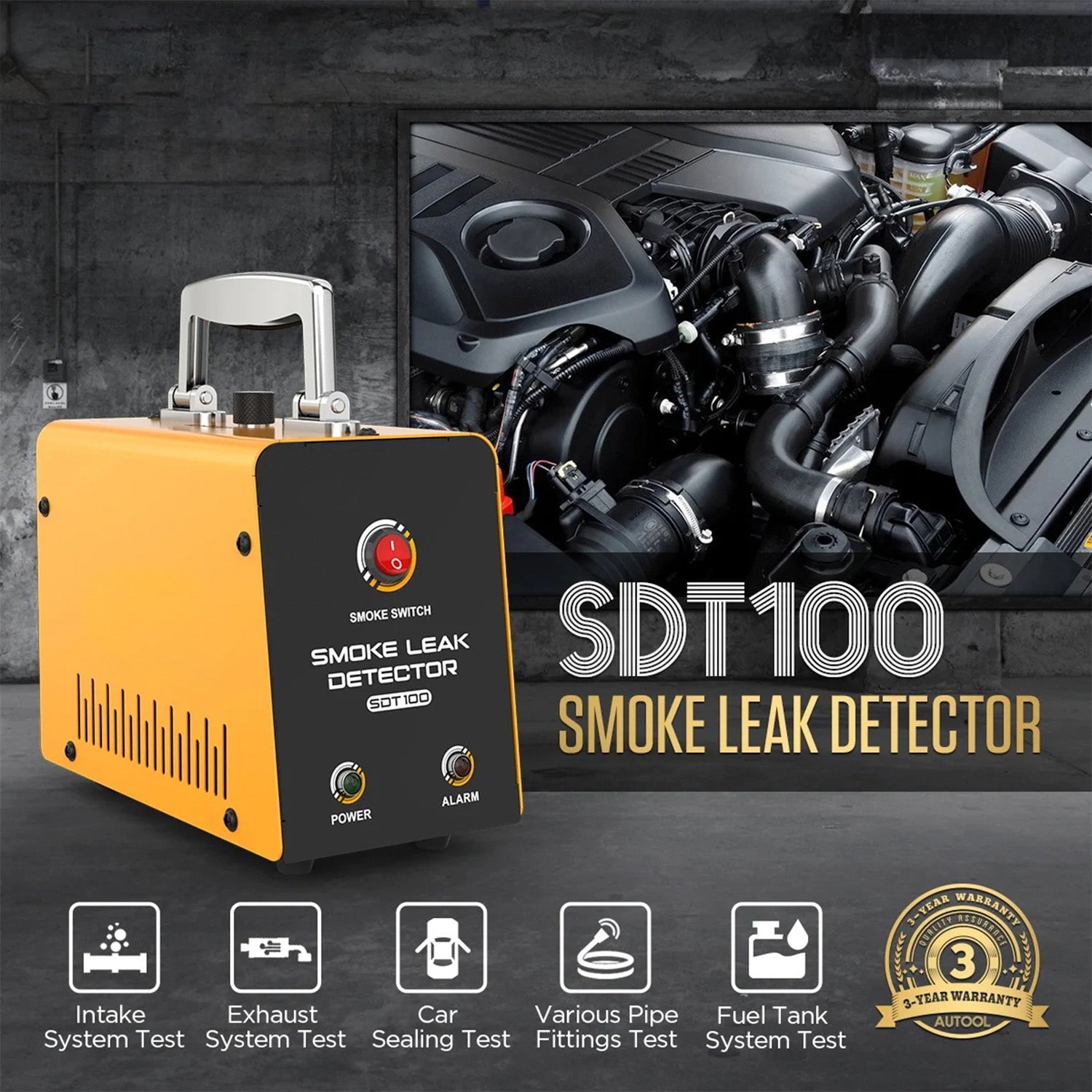 TekDanix Built-In Air Pump - No External Compressors Required