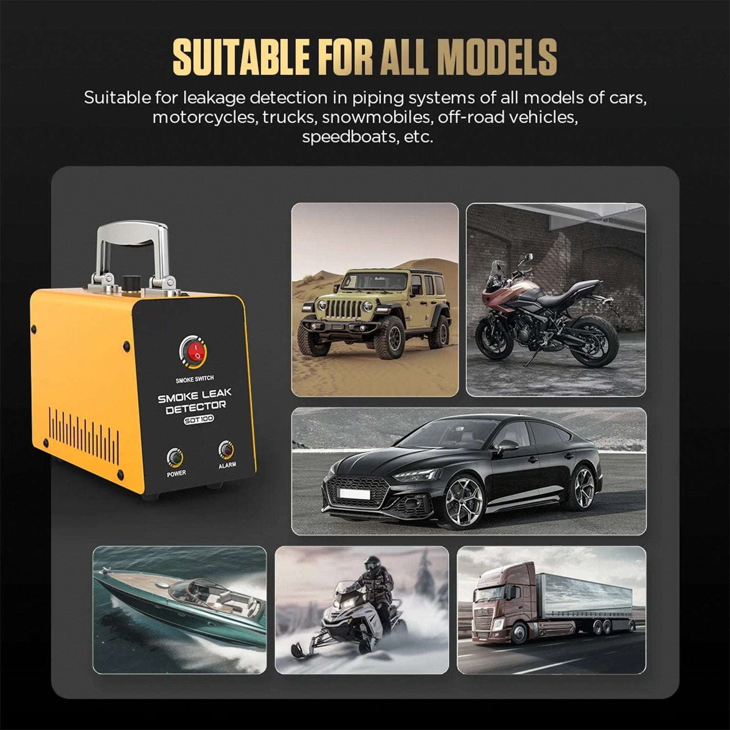 TekDanix Built-In Air Pump - No External Compressors Required