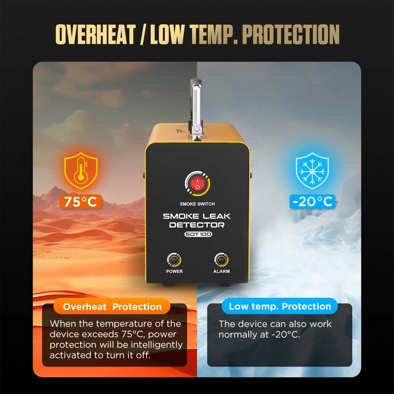 TekDanix Built-In Air Pump - No External Compressors Required