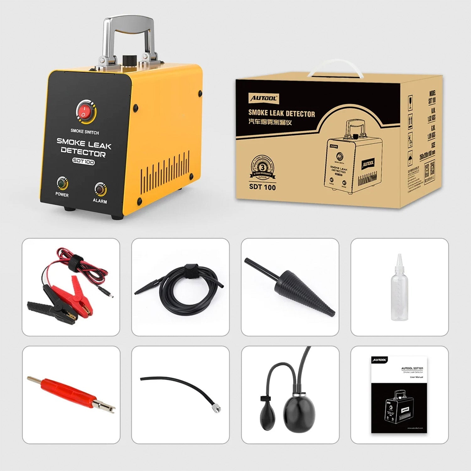 TekDanix Built-In Air Pump - No External Compressors Required