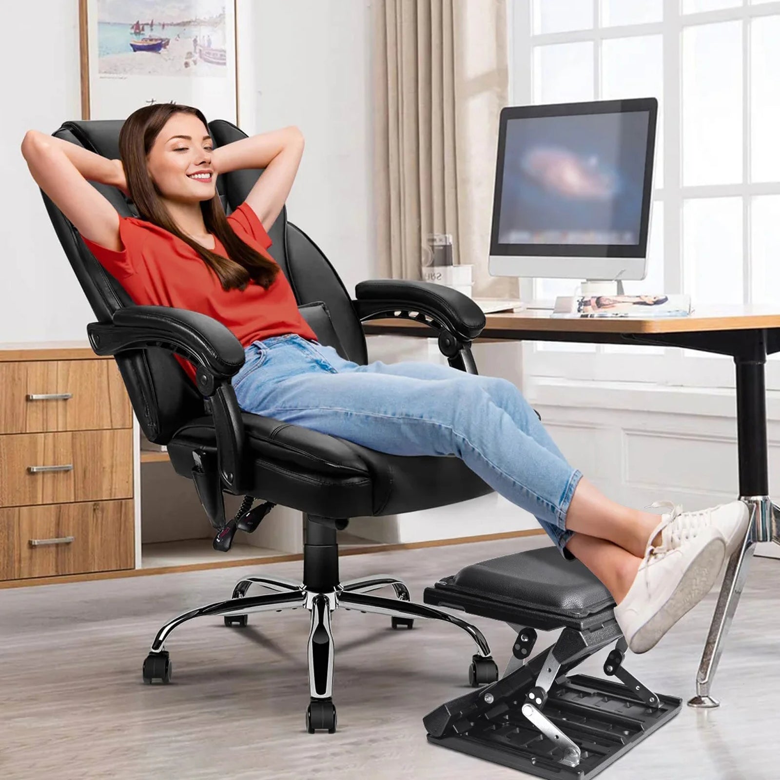 TerlVost Infinite Angle And Height Adjustment Via Upgraded Smooth-Action Hinges