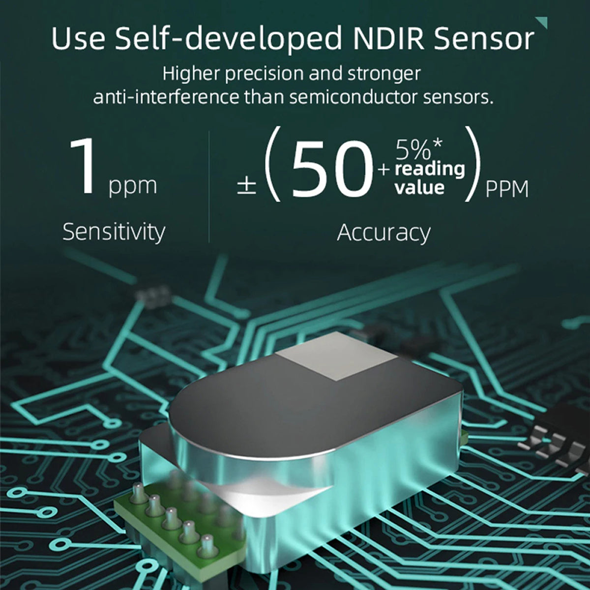 Tilleroic Air Quality & VOC Detector with Wi-Fi Monitoring
