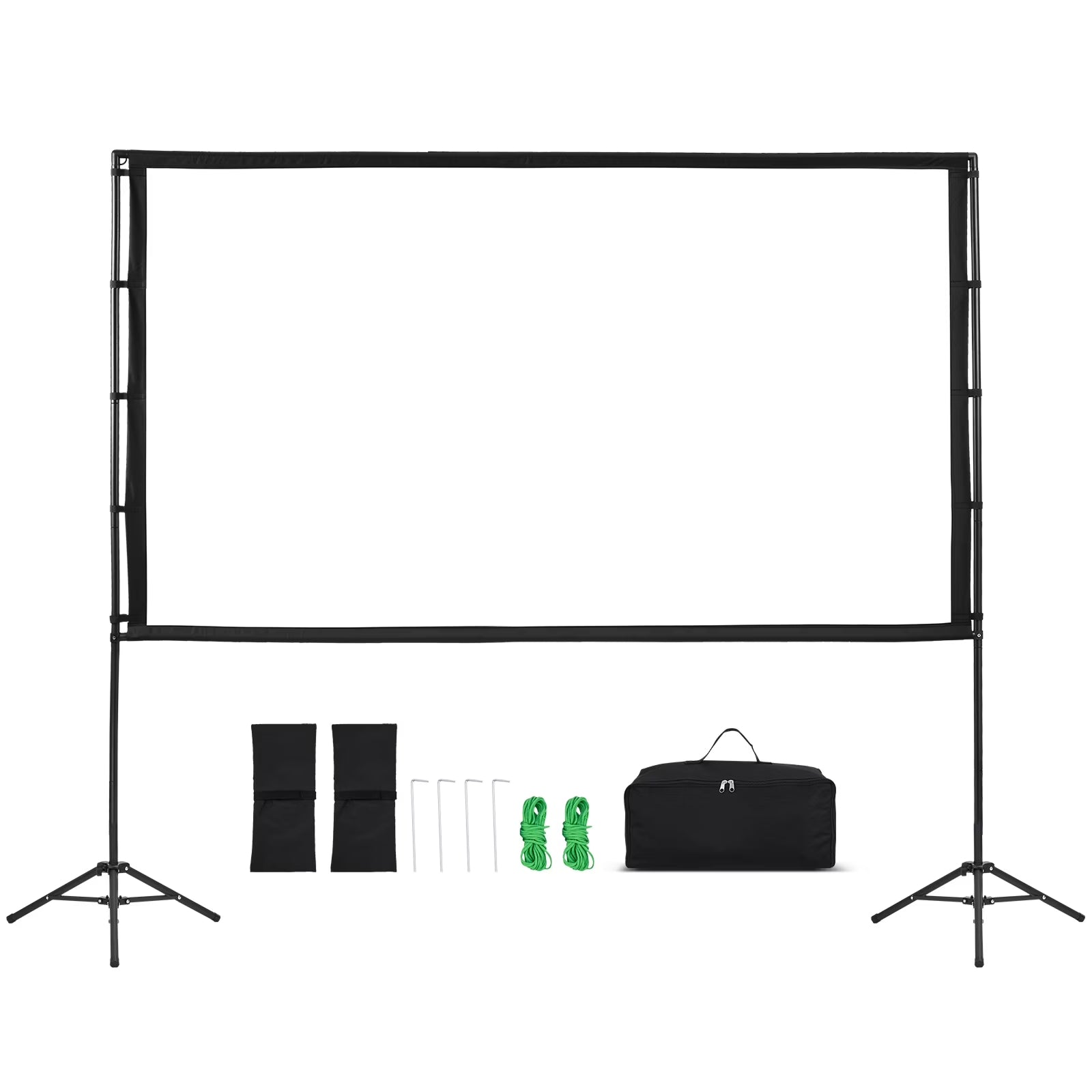 TorinLaxi Sturdy Triangular Stand with Sandbags for Wind Stability