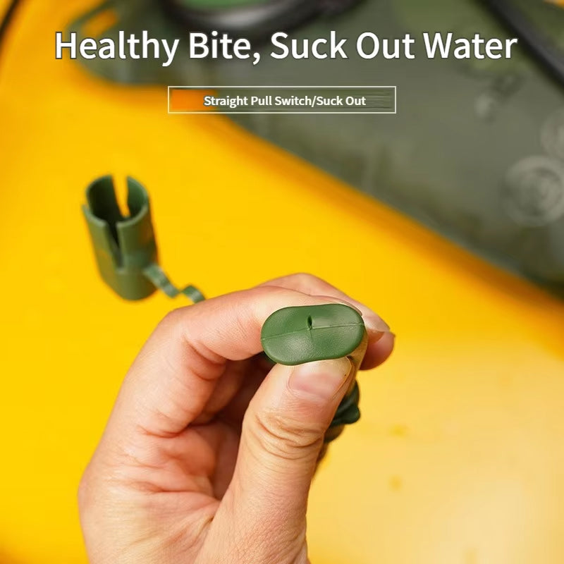 TrecoBlaxi Leak-Proof Hydration Bladder – 3L High Capacity, Premium Taste-Free TPU & High-Flow Bite Valve