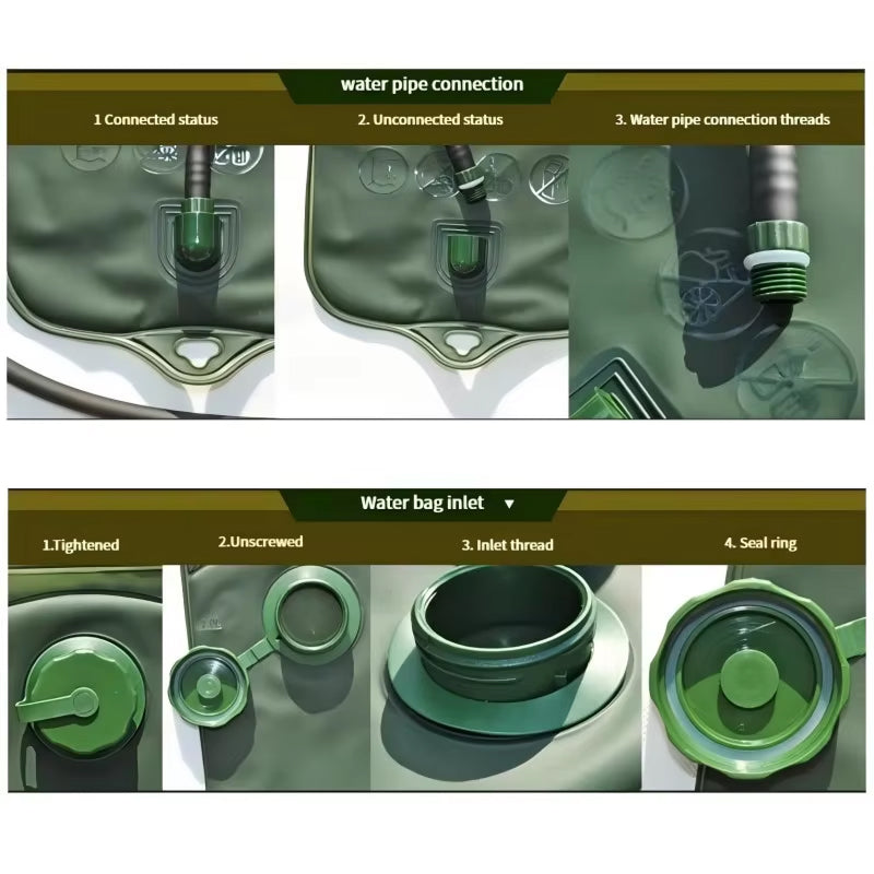 TrecoBlaxi Leak-Proof Hydration Bladder – 3L High Capacity, Premium Taste-Free TPU & High-Flow Bite Valve