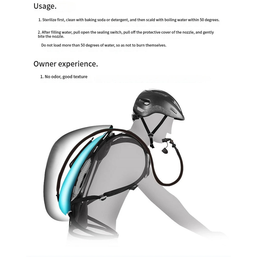 TrecoBlaxi Leak-Proof Hydration Bladder – 3L High Capacity, Premium Taste-Free TPU & High-Flow Bite Valve