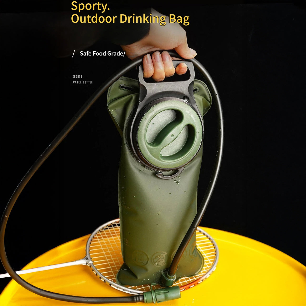 TrecoBlaxi Leak-Proof Hydration Bladder – 3L High Capacity, Premium Taste-Free TPU & High-Flow Bite Valve