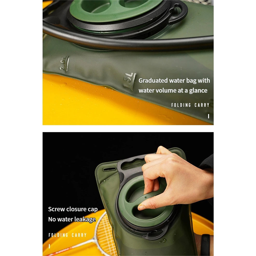 TrecoBlaxi Leak-Proof Hydration Bladder – 3L High Capacity, Premium Taste-Free TPU & High-Flow Bite Valve