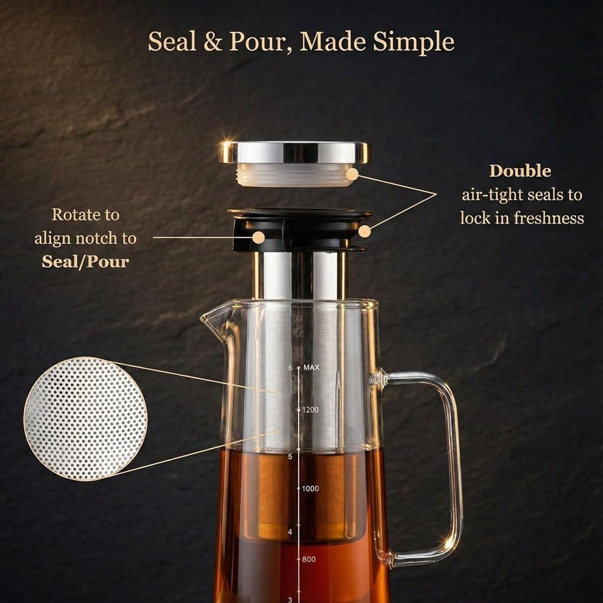 Twizzoly 70% Less Acidic Than Hot-Brewed Coffee For A Gentler Smoother Taste