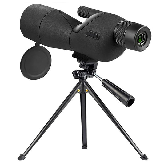 UnixClos HD Spotting Scope – 25-75x60mm Magnification, BAK4 Prism & Universal Phone Adapter