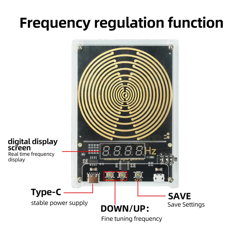 UseBetti Adjustable Frequency From 0.01 To 9999Hz