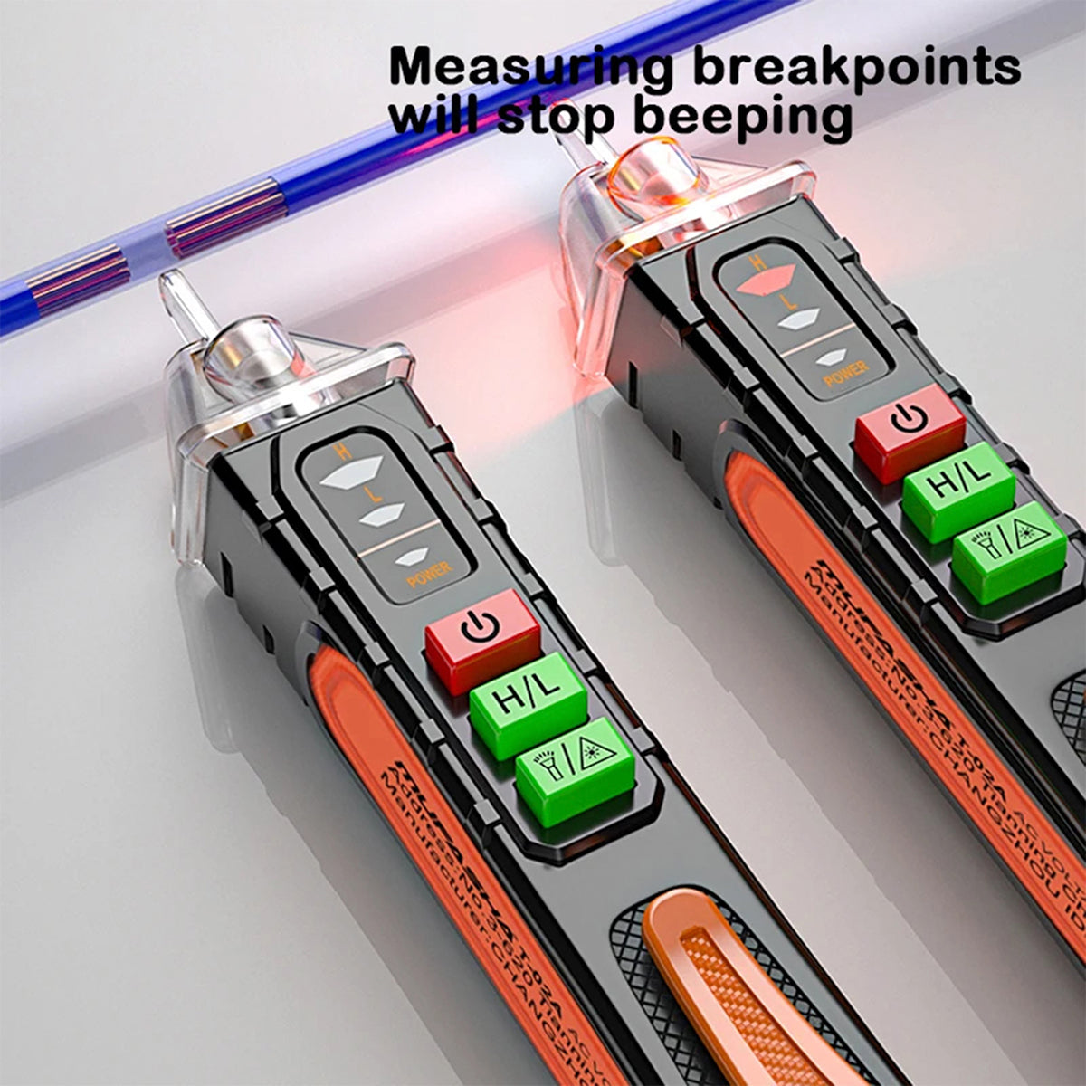 ValixRima Switchable H/L Sensitivity: High 12–1000V / Low 48–1000V For Accurate Detection