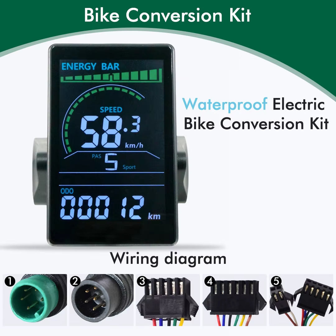 RossDoen | three-colour metrics, real-time battery status, 5-level PAS control
